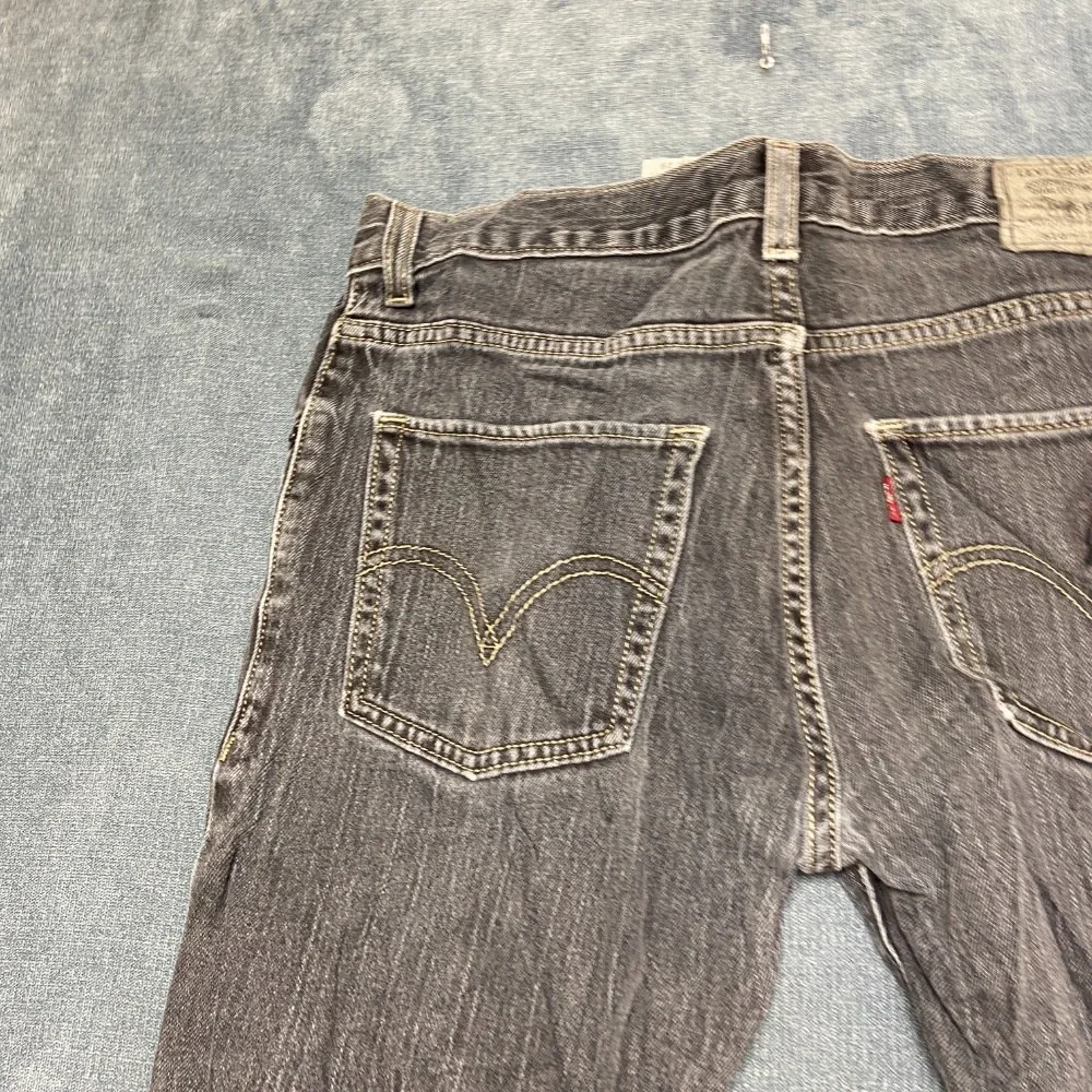 VTG Levi's 510 Jeans Boys 18 Reg 29x29 Gray Denim Cotton Stretch Super Skinny